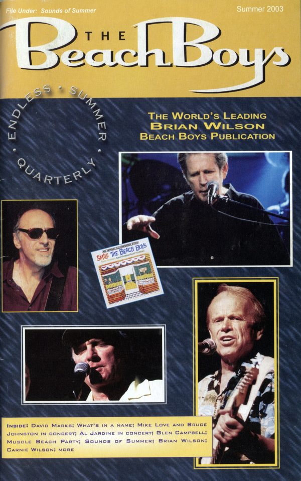SUMMER 2003, Issue #62: DAVID MARKS, GLEN CAMPBELL, CARNIE WILSON