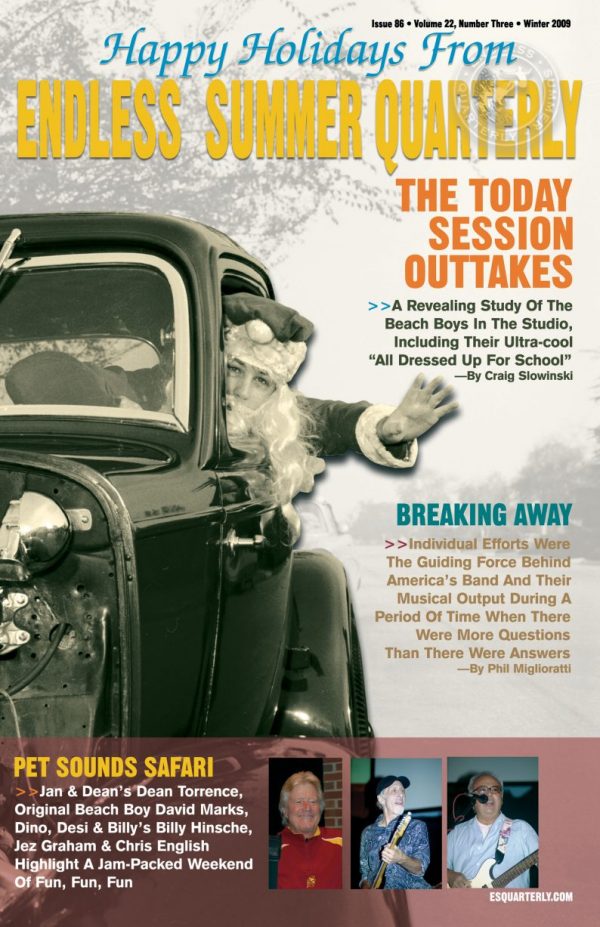 WINTER 2009, Issue #86: THE BEACH BOYS - Today! session outtakes (Alt. Cover) (SOLD OUT)
